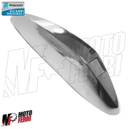 CRESTINA CRESTA CROMATA PER PARAFANGO ANTERIORE VESPA 50 125 150 LX LXV 2