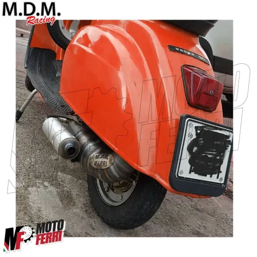 MF1003 - Marmitta MDM Payper K2X Vespa 50 Special R L N Motore 75 90 102 115 130