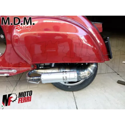 MF1003 - Marmitta MDM Payper K2X Vespa 50 Special R L N Motore 75 90 102 115 130