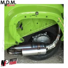MF1004 - Marmitta MDM Payper K2X Vespa 50 125 PK S XL Motore 75 90 102 115 130 2