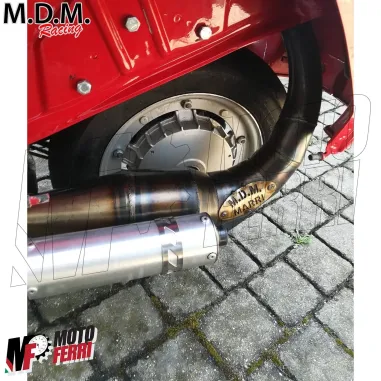 MF1004 - Marmitta MDM Payper K2X Vespa 50 125 PK S XL Motore 75 90 102 115 130