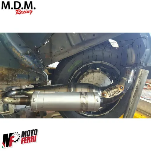 MF1004 - Marmitta MDM Payper K2X Vespa 50 125 PK S XL Motore 75 90 102 115 130