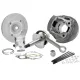 Kit Modifica Ape 50 Cilindro 130 Polini Ghisa + Albero Motore Anticipato Cono 20