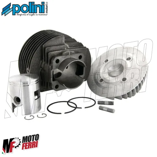 Kit Modifica Cilindro 130 Polini + Albero Motore Cono 19 Vespa 50 125 PK S XL