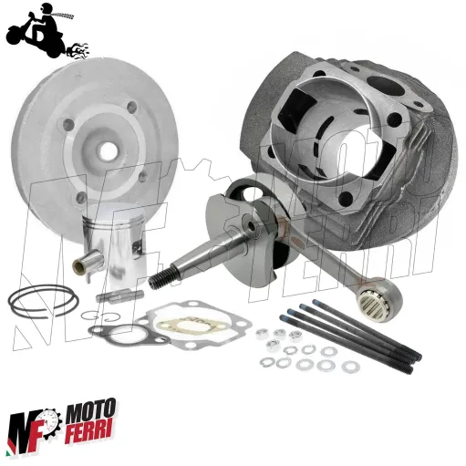 Kit Modifica Cilindro Polini 130 Albero Motore Cono 19 Vespa 50 Special 125 ET3