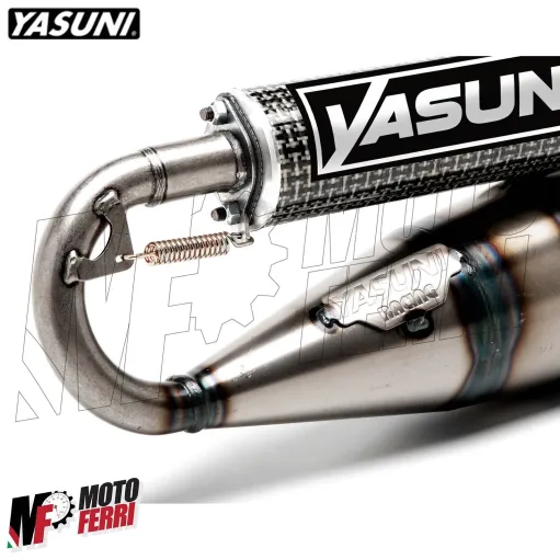MF2132 - Marmitta Yasuni Carrera 16 Minarelli Orizzontale Aerox Nitro SR F12 F15