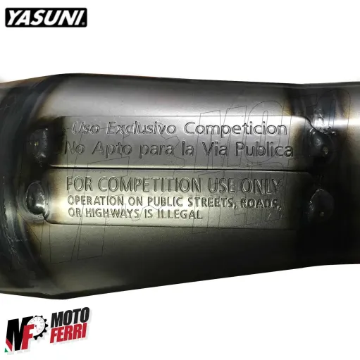 MF2132 - Marmitta Yasuni Carrera 16 Minarelli Orizzontale Aerox Nitro SR F12 F15