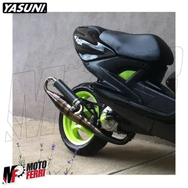 MF2132 - Marmitta Yasuni Carrera 16 Minarelli Orizzontale Aerox Nitro SR F12 F15