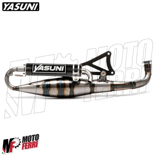 MF2132 - Marmitta Yasuni Carrera 16 Minarelli Orizzontale Aerox Nitro SR F12 F15