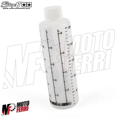 MF3681 Misurino Olio Miscela Graduato Stage6 con Tappo 250ml per Scooter Vespa