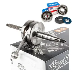 MF3682 Albero Motore Stage6 Pro Replica + Cuscinetti Paraoli Aerox F12 F15 SR