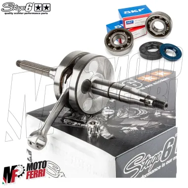 MF3682 Albero Motore Stage6 Pro Replica + Cuscinetti Paraoli Aerox F12 F15 SR