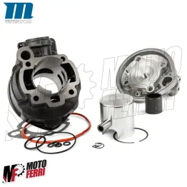 MF3684 - Kit Gruppo Termico Cilindro MF Dm 49 Nero Motore Minarelli AM3/4/5 AM6 2
