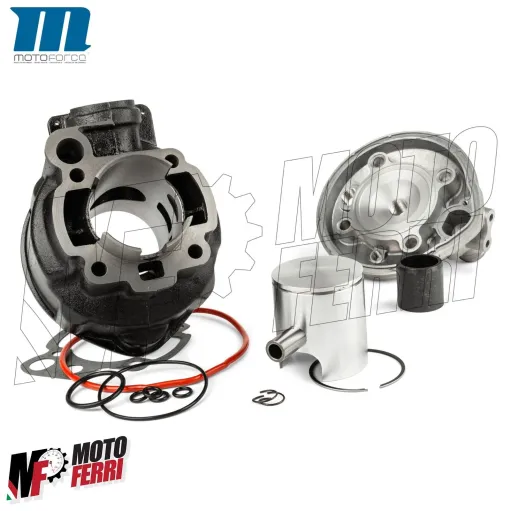MF3684 - Kit Gruppo Termico Cilindro MF Dm 49 Nero Motore Minarelli AM3/4/5 AM6