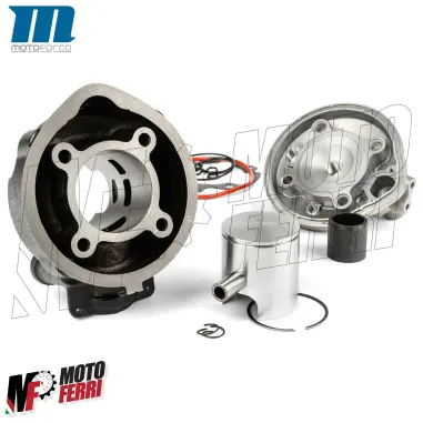 MF3684 - Kit Gruppo Termico Cilindro MF Dm 49 Nero Motore Minarelli AM3/4/5 AM6