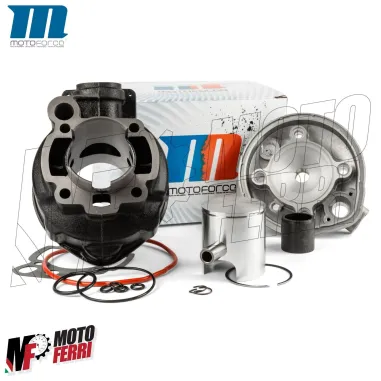 MF3684 - Kit Gruppo Termico Cilindro MF Dm 49 Nero Motore Minarelli AM3/4/5 AM6