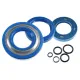 Serie Kit Paraoli e Oring Corteco Blu Vespa 50 125 PK S Con Cono Volano 19