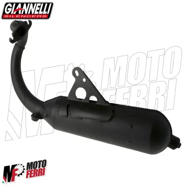 MF3706 Marmitta Scarico Giannelli GO Honda Bali 50 2T dal 1993 al 2001