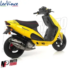 MF3710 Marmitta Scarico Espansione LeoVince TT per Malaguti F12 Phantom 50 2T 2