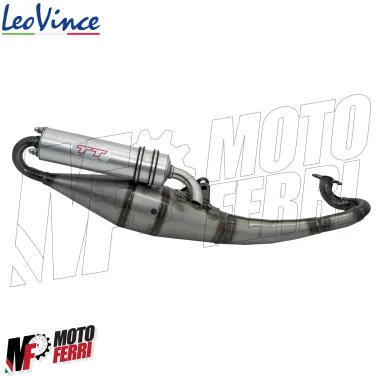 MF3710 Marmitta Scarico Espansione LeoVince TT per Malaguti F12 Phantom 50 2T