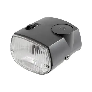 Faro fanale anteriore a 2 luci gruppo ottico Grigio Piaggio CIAO PX