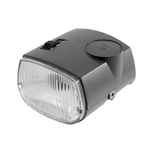 Faro fanale anteriore a 2 luci gruppo ottico Grigio Piaggio CIAO PX