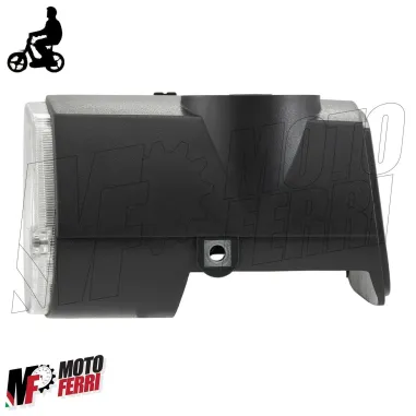 Faro fanale anteriore a 2 luci gruppo ottico Grigio Piaggio CIAO PX