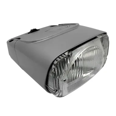 MF3720 Faro fanale anteriore gruppo ottico Bosatta Grigio per Piaggio Boxer 50