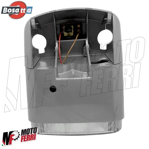 MF3720 Faro fanale anteriore gruppo ottico Bosatta Grigio per Piaggio Boxer 50