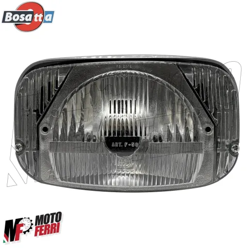 MF3720 Faro fanale anteriore gruppo ottico Bosatta Grigio per Piaggio Boxer 50