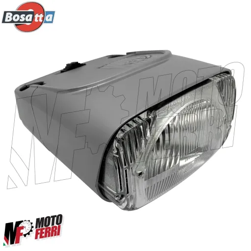 MF3720 Faro fanale anteriore gruppo ottico Bosatta Grigio per Piaggio Boxer 50