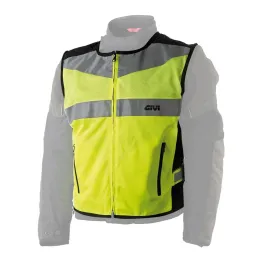 MF3724 - Gilet Rifrangente Alta Visibilità Givi Trekker Moto Scooter Taglia S/M