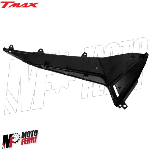 MF3736 Spoiler Sotto Pedana Destro Nero Lucido Yamaha TMax 530 da 2012 a 2016