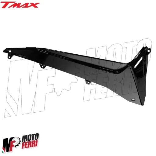MF3736 Spoiler Sotto Pedana Destro Nero Lucido Yamaha TMax 530 da 2012 a 2016