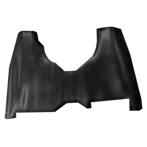 MF3738 - Tappetino Poggiapiedi Nero in Gomma per Piaggio Ape TM 602 703