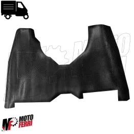 MF3738 - Tappetino Poggiapiedi Nero in Gomma per Piaggio Ape TM 602 703 2
