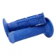 MF2464 Manopole Domino Blu Soft Grips per Moto Cross Yamaha TM Universali
