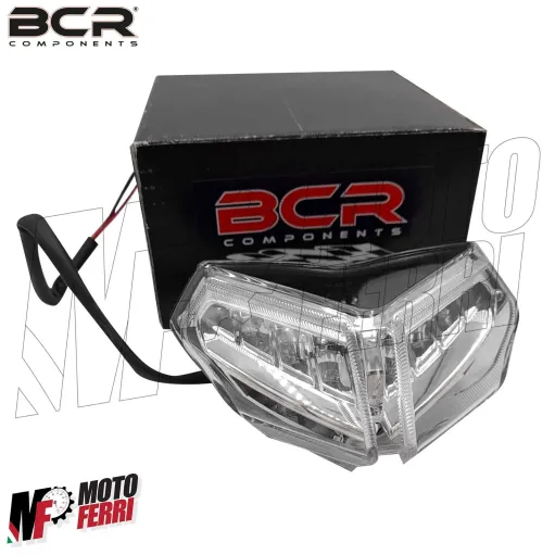 MF3458 - Fanalino Stop Posteriore BCR Trasparente a LED per Ducati 848 / 1098