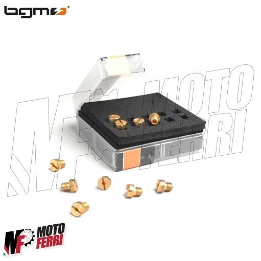 MF0900 - Kit 10 Getto Carburatore Gigler Piccolo Vespa 50 Special R L N Ciao Si