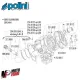 Kit Cilindro Gruppo Termico Polini 47,6 Piaggio LC Runner ZIP NRG MC3 SR Quartz