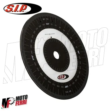 DISCO GRADUATO FASE VESPA LETTURA E REGOLAZIONE GRADI APERTURA LUCI SCARICO