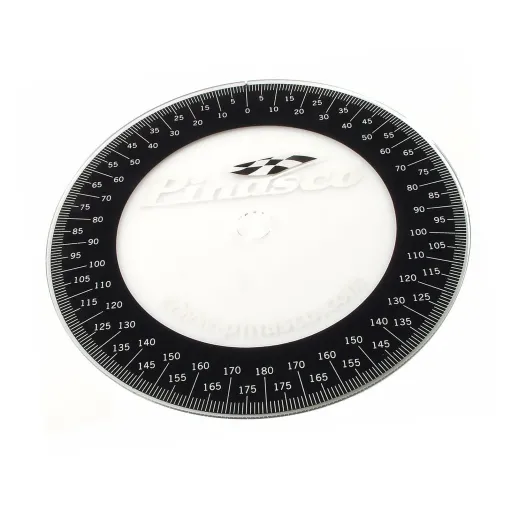 DISCO GRADUATO PINASCO LETTURA E REGOLAZIONE GRADI APERTURA LUCI SCARICO VESPA