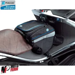 MF1766 - Borsa Tunnel Centrale 16/20 Lt Black Originale Piaggio By Shad 605650M 2