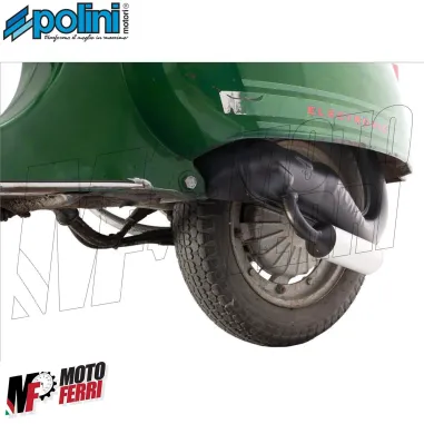 MF3747 Marmitta Espansione Polini Silenziatore Alluminio Vespa 50 Special R L