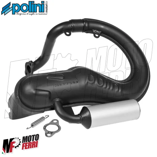 MF3747 Marmitta Espansione Polini Silenziatore Alluminio Vespa 50 Special R L