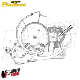 DISCO GRADUATO PINASCO REGOLAZIONE MOTORE VESPA 50 125 150 200 SPECIAL ET3 PX 2