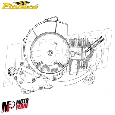 DISCO GRADUATO PINASCO REGOLAZIONE MOTORE VESPA 50 125 150 200 SPECIAL ET3 PX