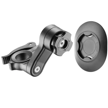 MF3755 - Supporto Smartphone Telefono Manubrio + Placca adesiva Universale Moto