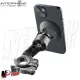 MF3755 - Supporto Smartphone Telefono Manubrio + Placca adesiva Universale Moto