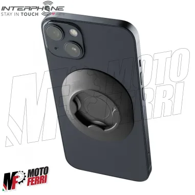 MF3755 - Supporto Smartphone Telefono Manubrio + Placca adesiva Universale Moto